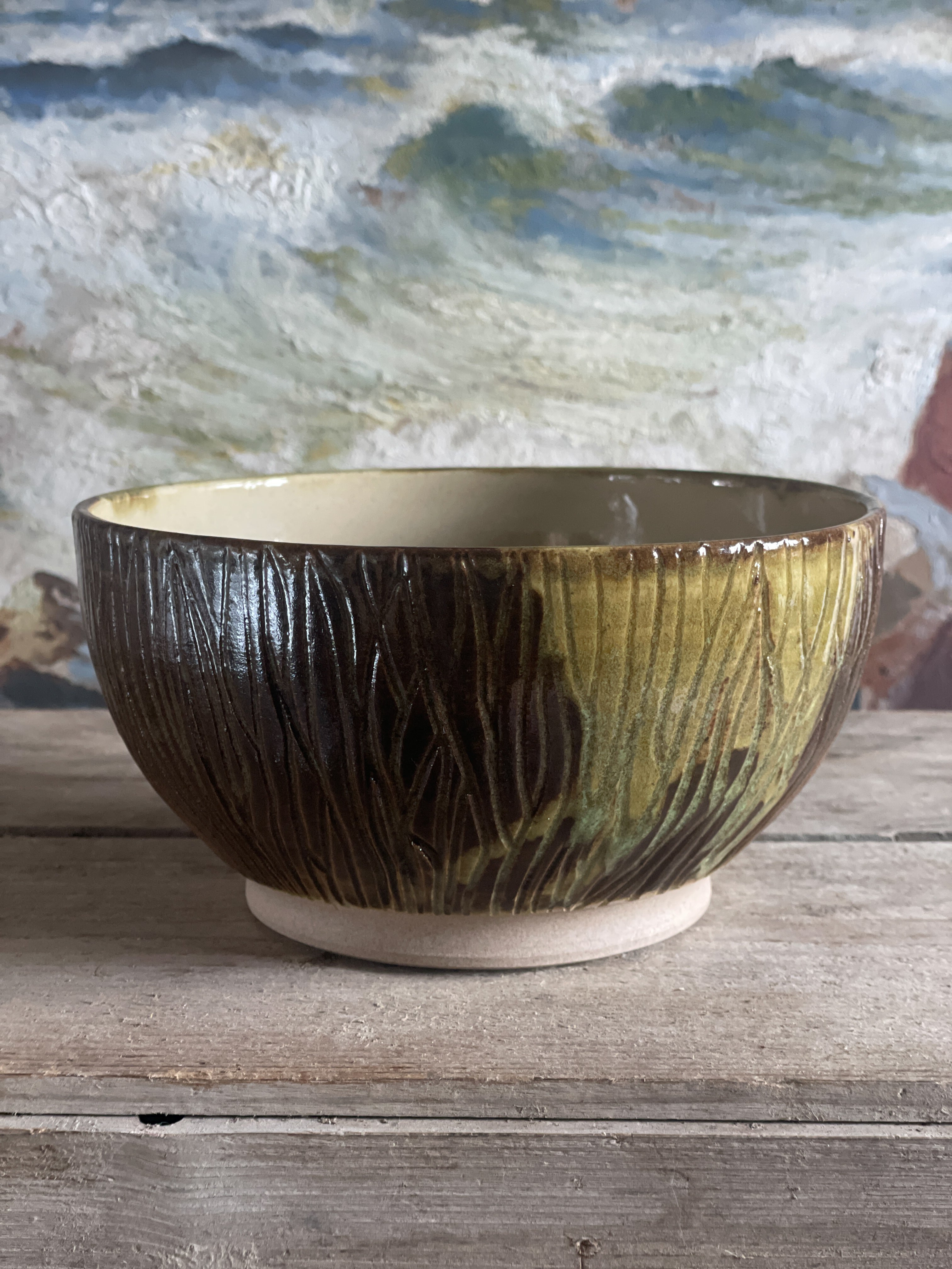 Strå -skogsgrønn (17cm)