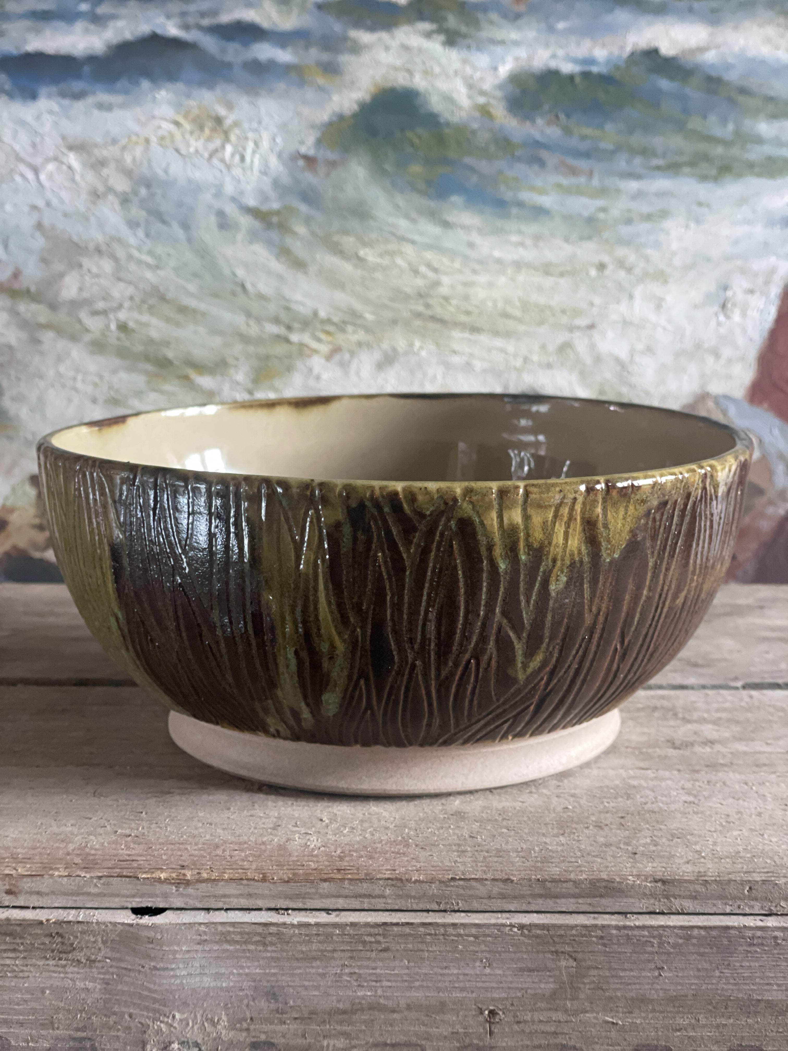 Strå -skogsgrønn (19cm)