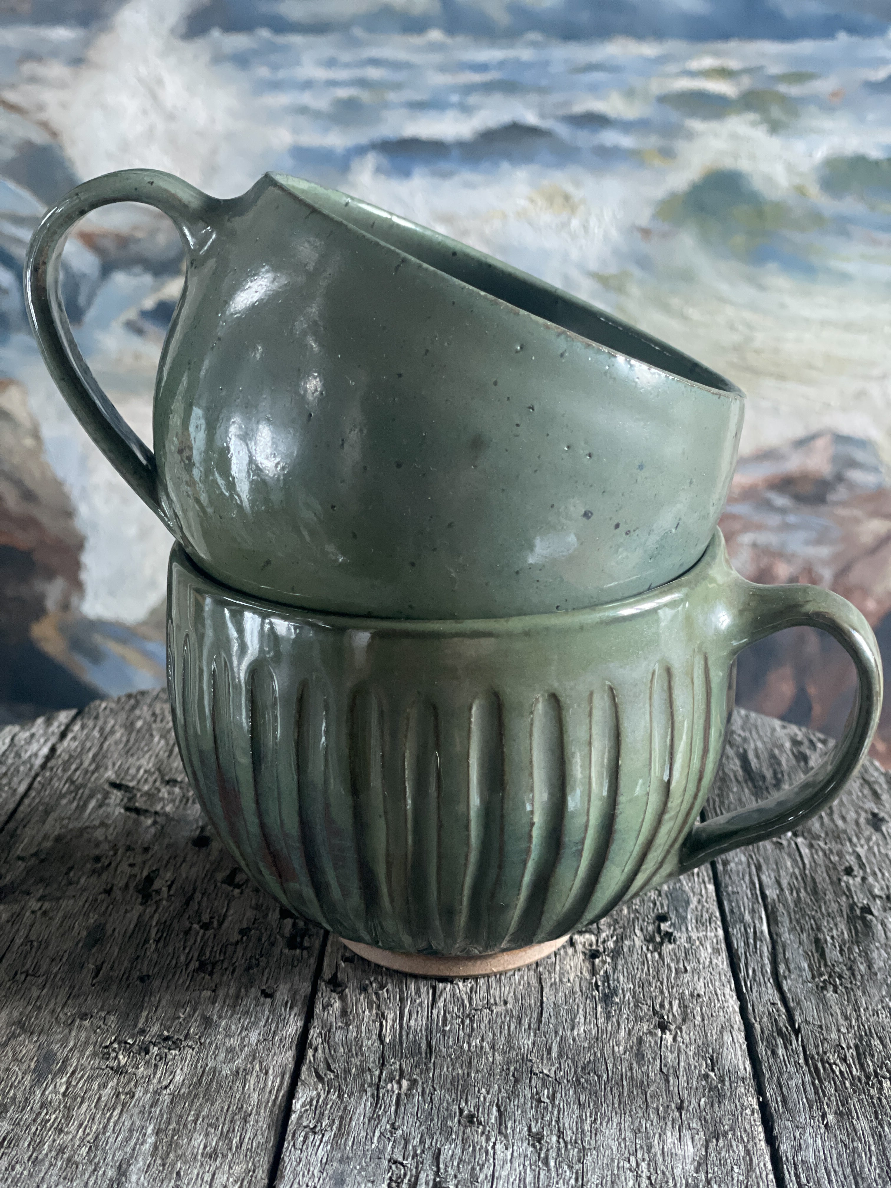 Skogstjern -med riller