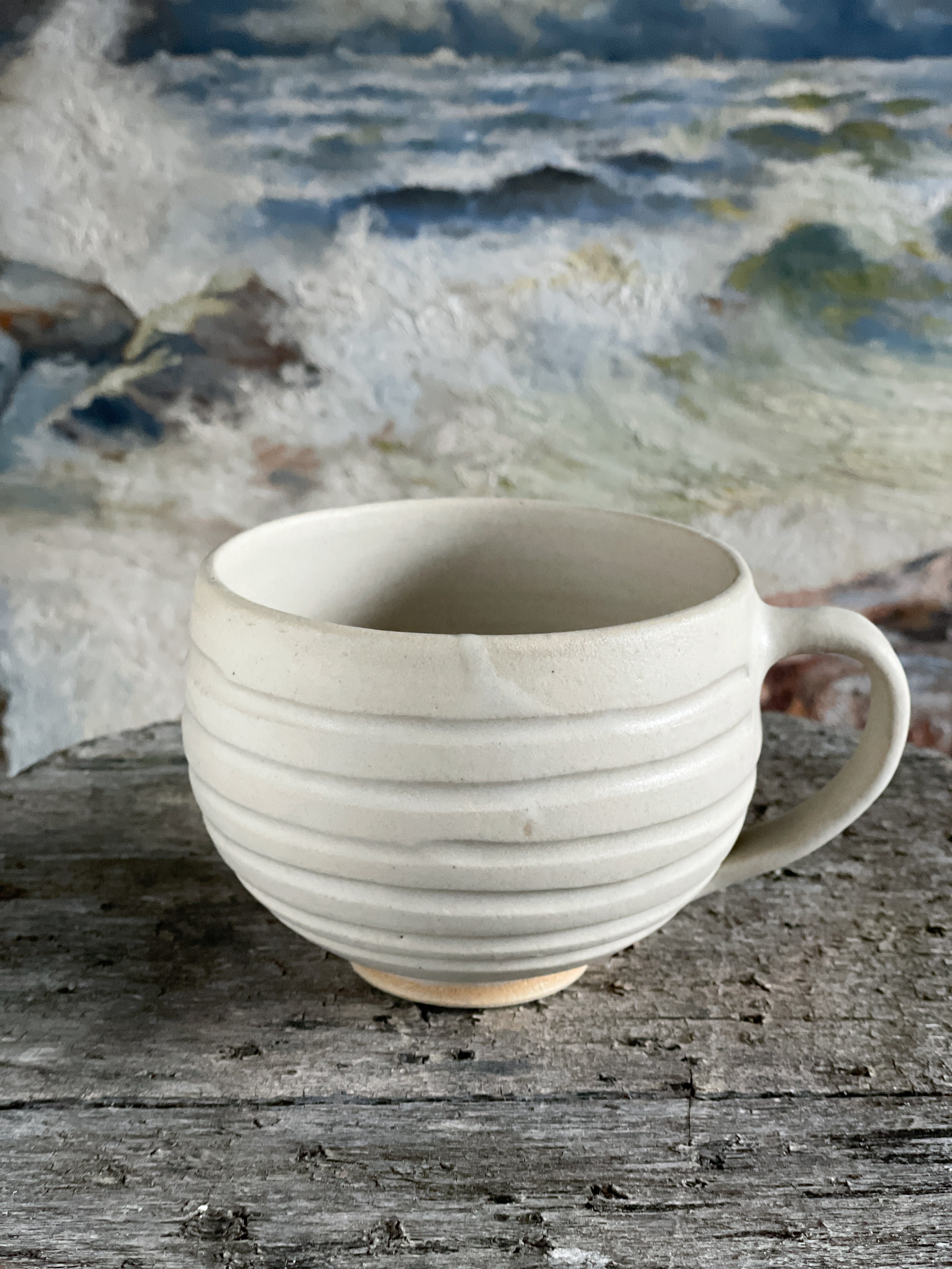 Vinter -vannrette striper