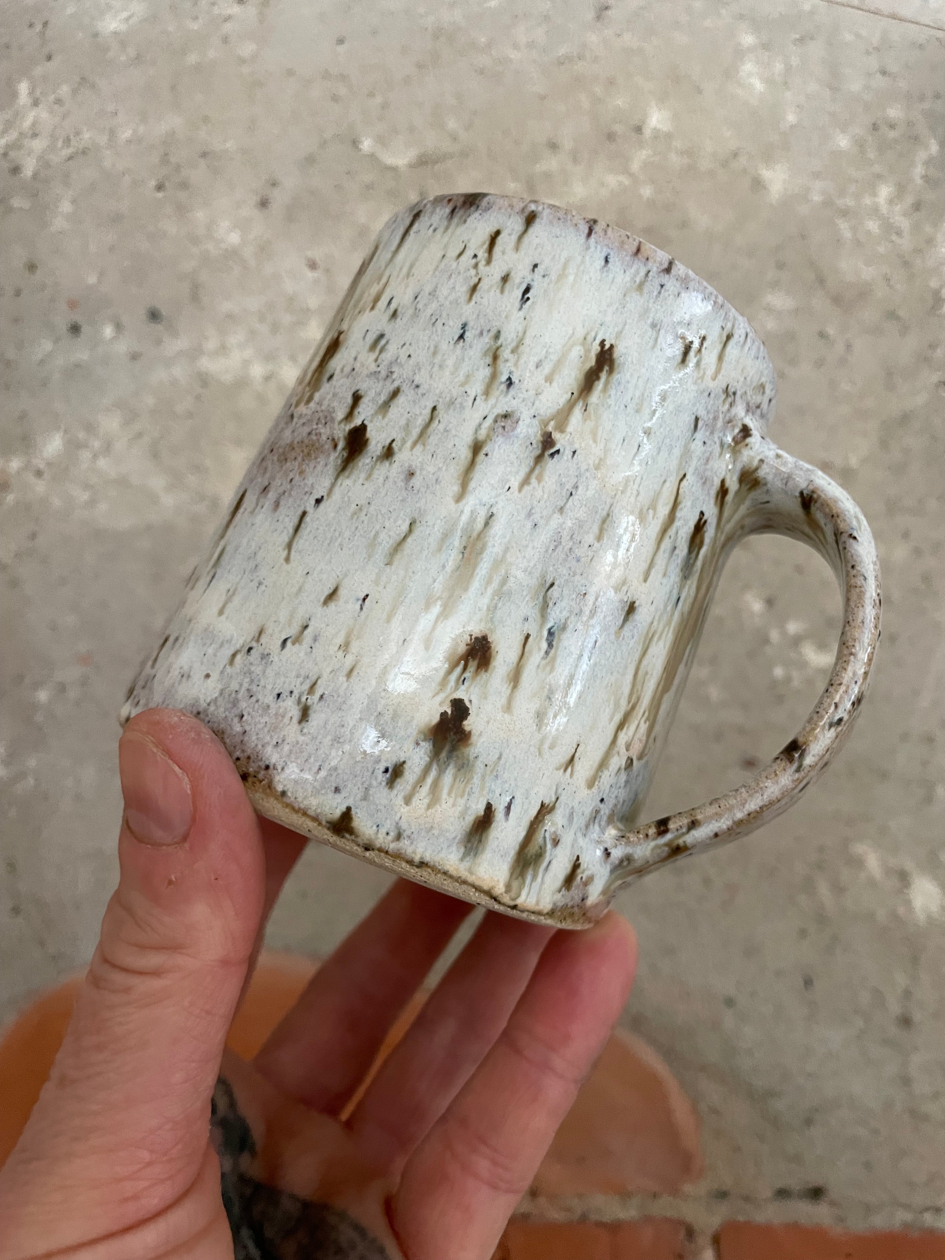 Bjørkestamme -høy kopp