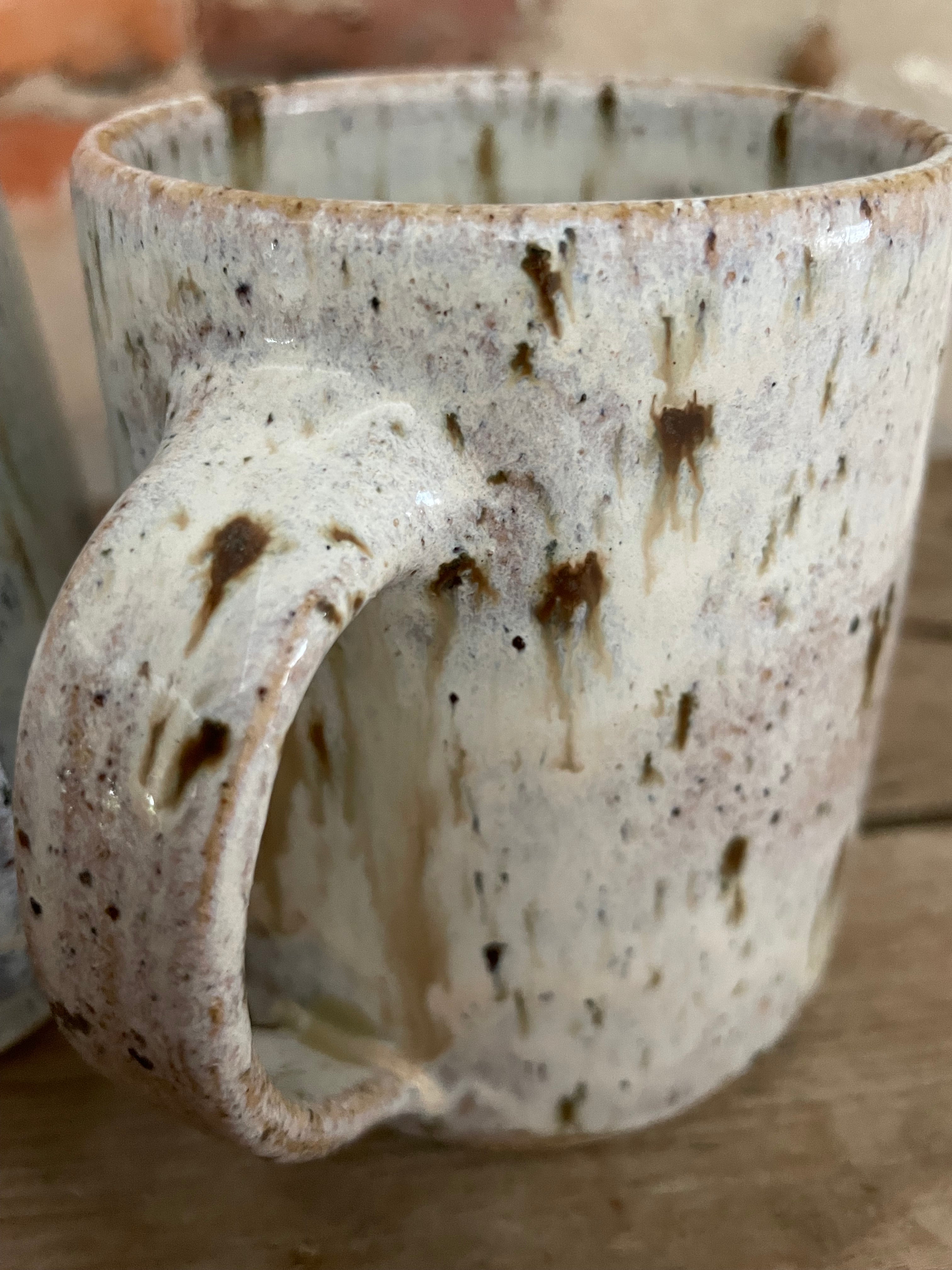 Bjørkestamme -høy kopp